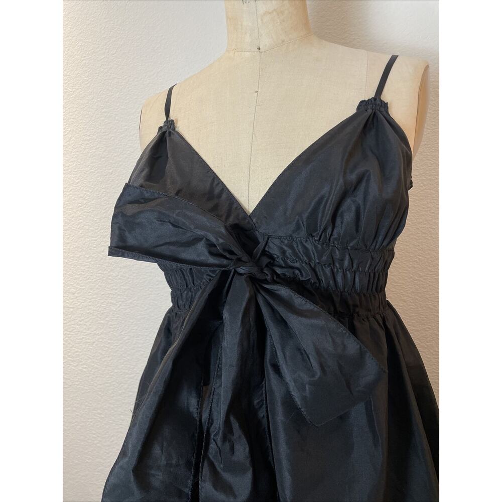 max studio, silk blend, short black dress, small - Picture 2 of 6